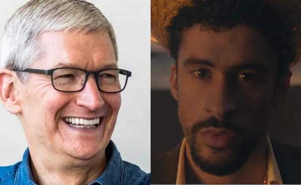 Bad Bunny y Tim Cook: Un Encuentro Épico en la Previas del Super Bowl