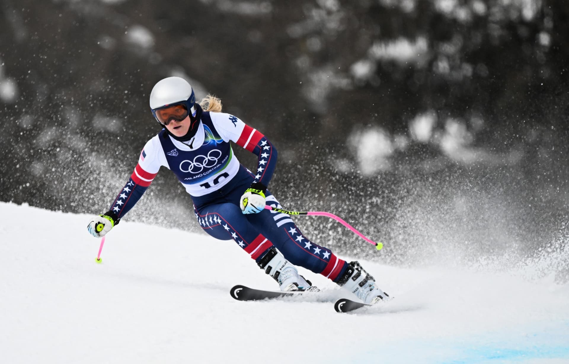 Lindsey Vonn, la Speed Queen, sufre grave caída en los Juegos Olímpicos