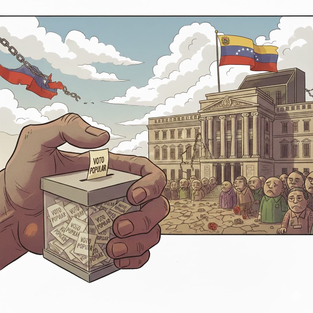 La farsa electoral en Venezuela: un asalto a la voluntad popular