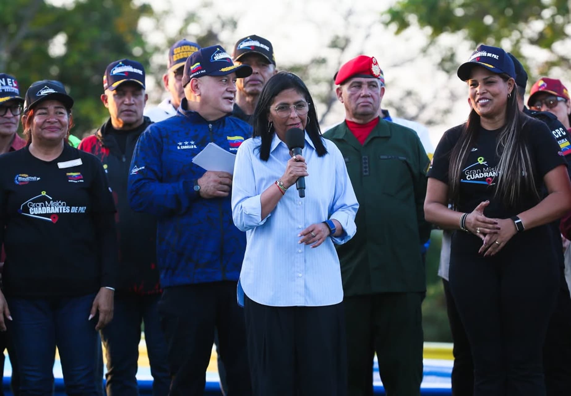 Delcy Rodríguez promete proteger derechos laborales con nueva Constituyente
