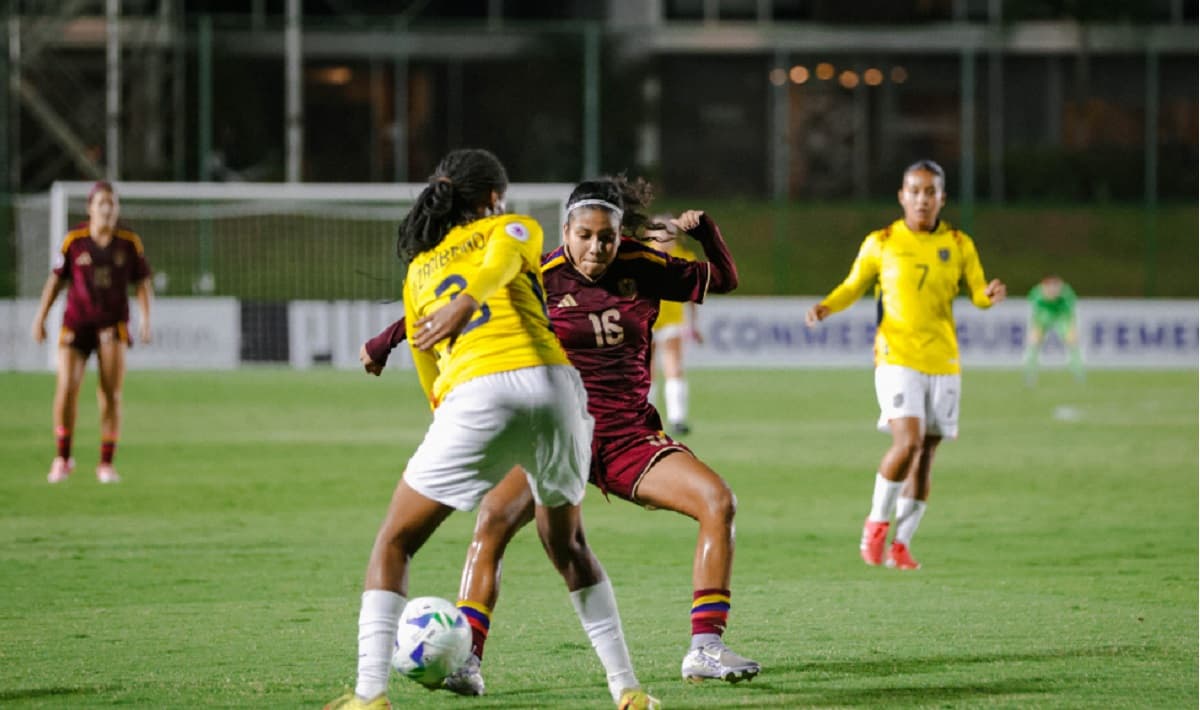 Vinotinto Femenina Sub-20 Empata en Emotivo Encuentro Contra Ecuador