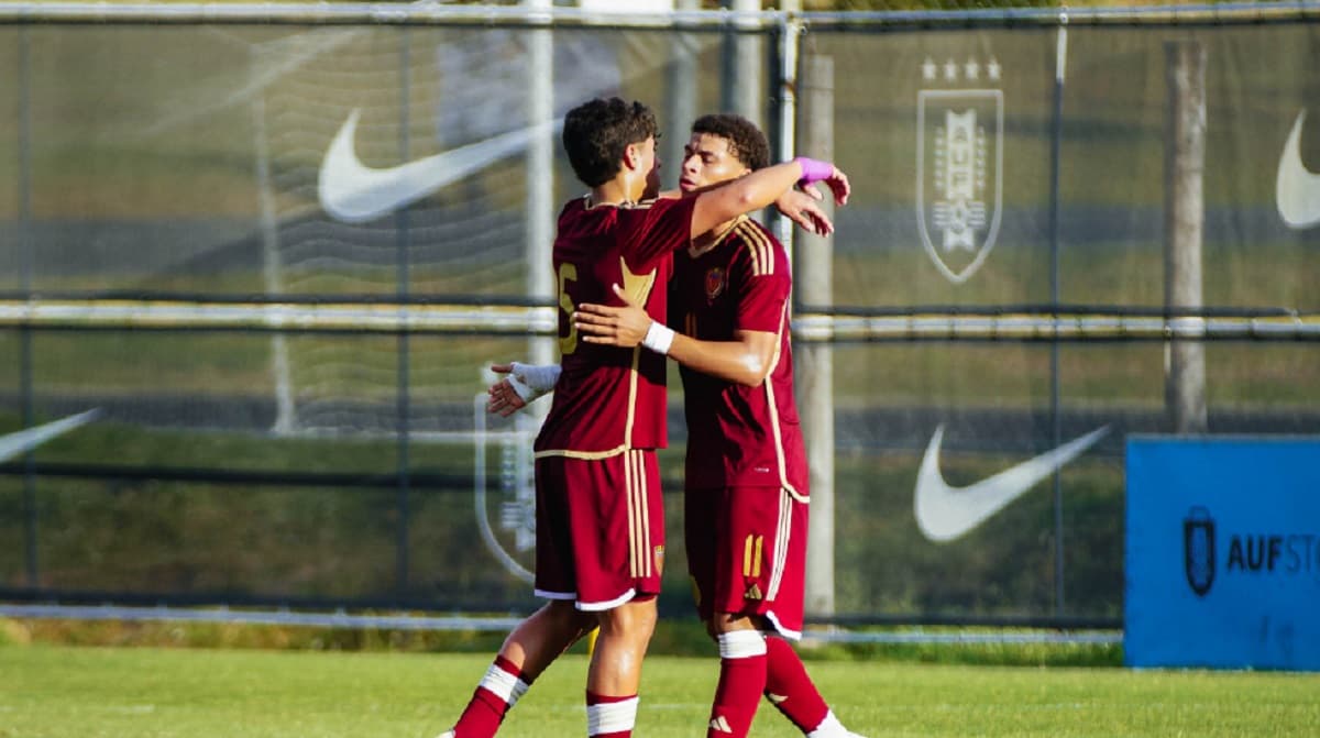 La Vinotinto Sub-17 brilla en amistoso: triunfa sobre Uruguay