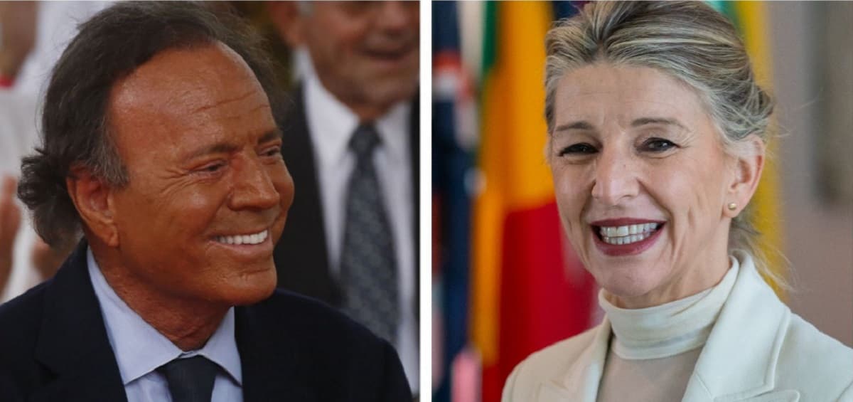 Julio Iglesias demanda a Yolanda Díaz por acusaciones de abusos