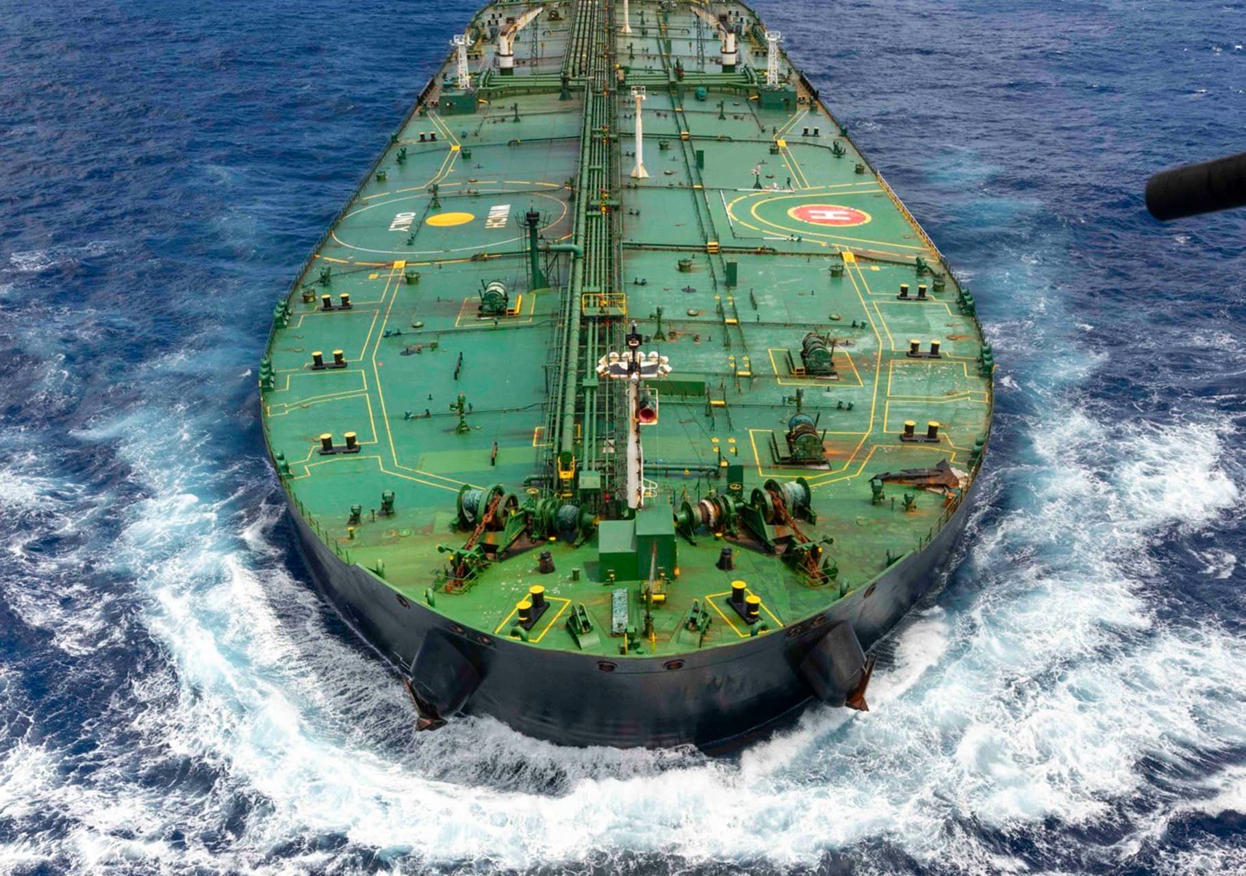 EE.UU. intercepta tercer petrolero en el Índico por violar bloqueo