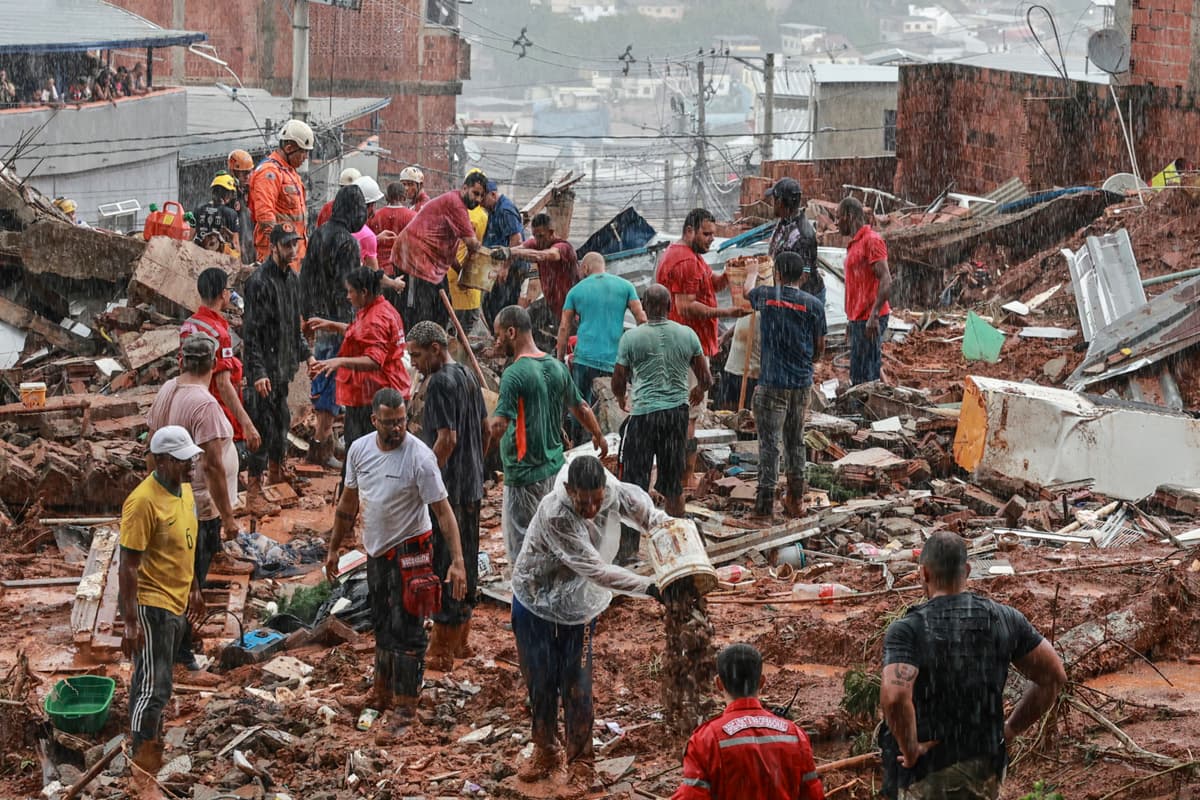 Tragedia en Brasil: 28 muertos y cientos de afectados por lluvias torrenciales