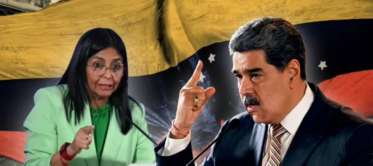 Maduro y Delcy Rodríguez: La tensión antes de la captura por EE.UU.