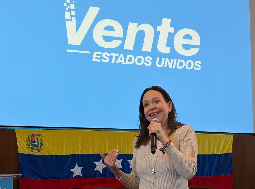 María Corina Machado en Convención de Vente USA: 'No queremos jaulas más grandes'