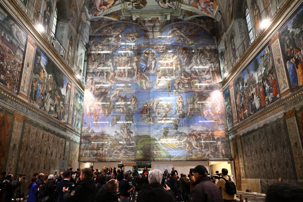 Renovación del Juicio Final: La Capilla Sixtina Revive su Esplendor
