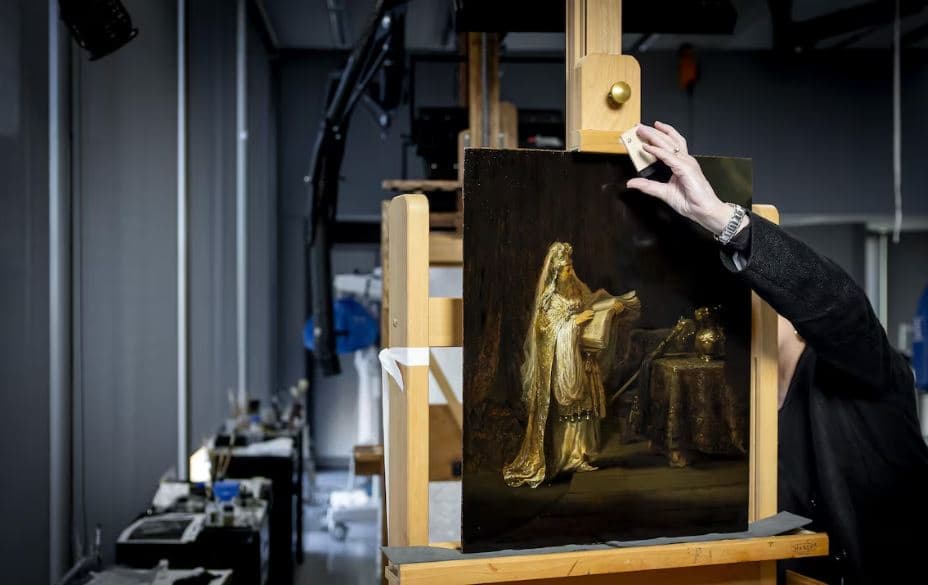 Hallan obra inédita de Rembrandt en Museo Rijksmuseum de Ámsterdam