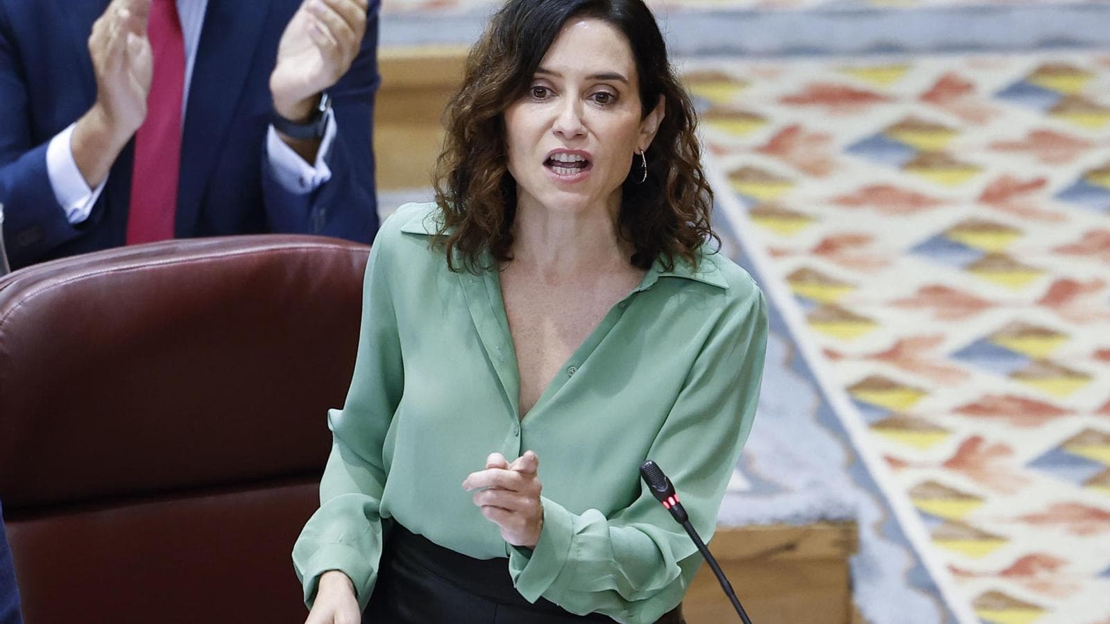 Isabel Díaz Ayuso aplaude veto europeo a Delcy Rodríguez y critica al gobierno español