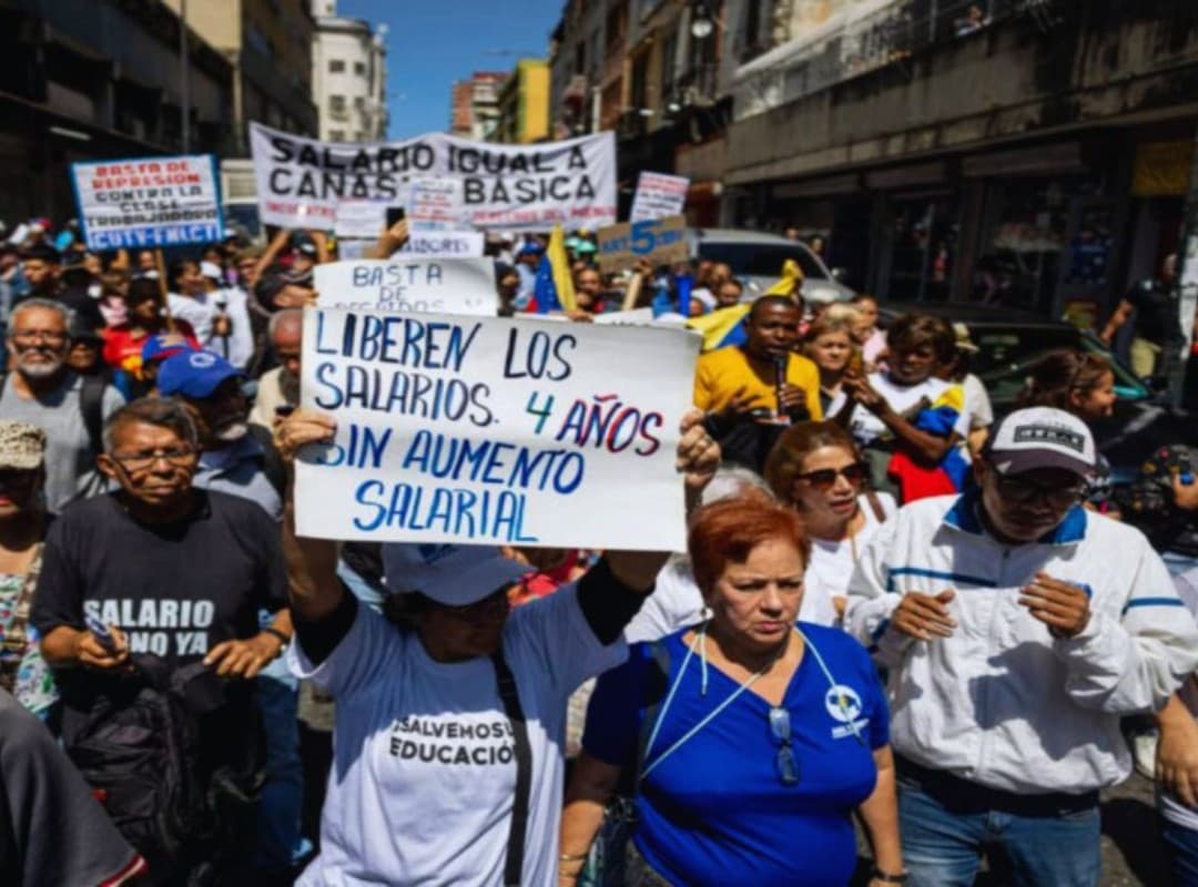 Protestas en el Día del Trabajador: Trabajadores exigen mejoras salariales