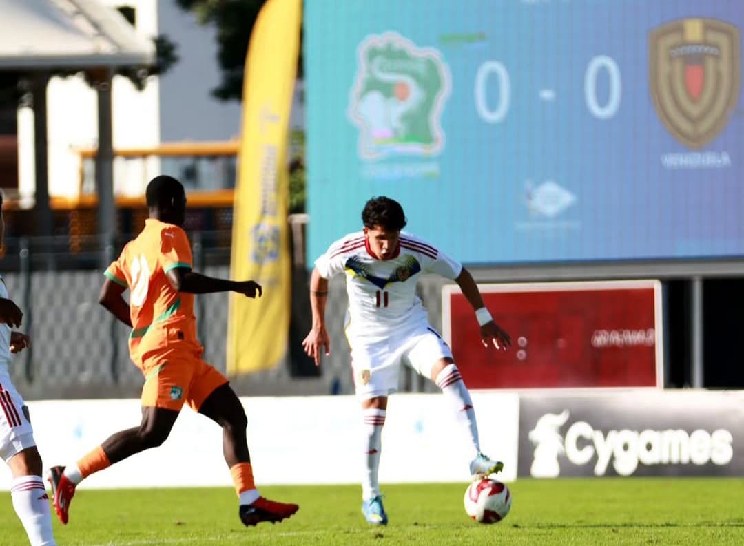 Vinotinto Sub-20 se enfrenta a Costa de Marfil en el Torneo Maurice Revello