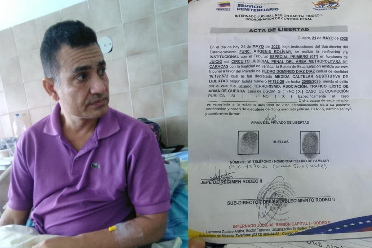 Arresto Arbitrario de Pedro Domingo Díaz en Guárico a Pesar de la Excarcelación