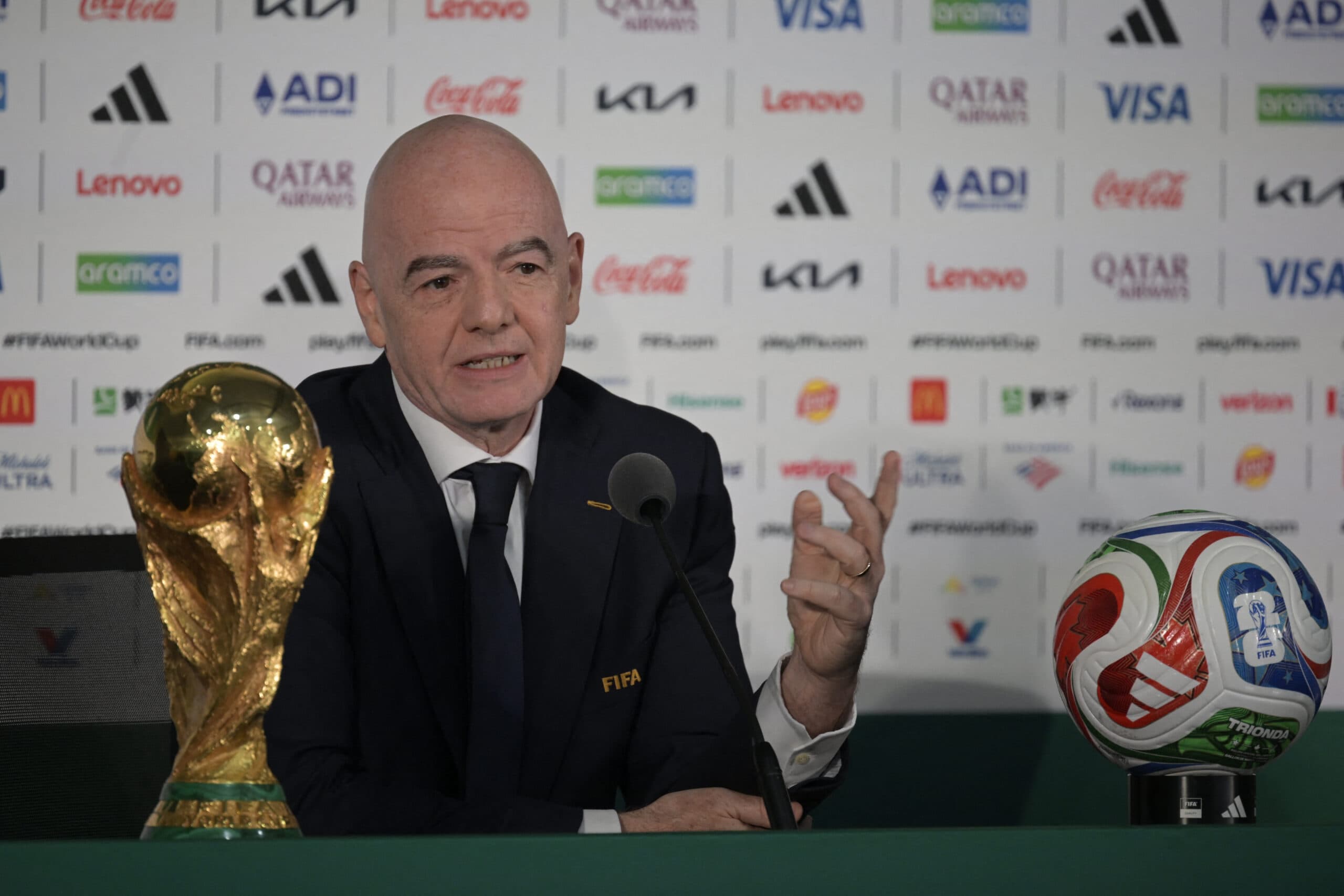 Infantino a Trump: La FIFA actúa independiente ante sanciones