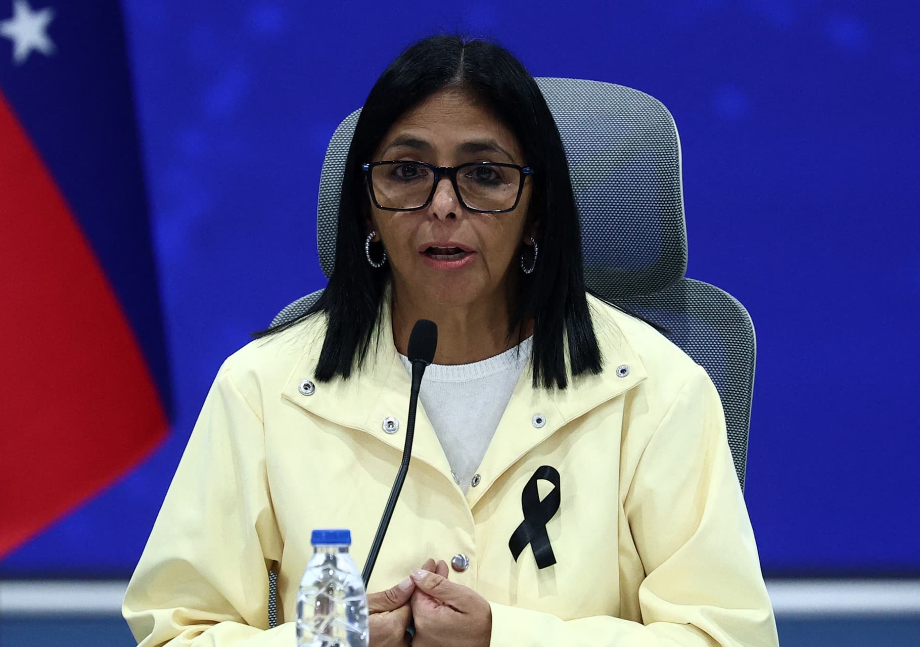 Delcy Rodríguez busca apoyo internacional para fortalecer la seguridad estructural en Venezuela