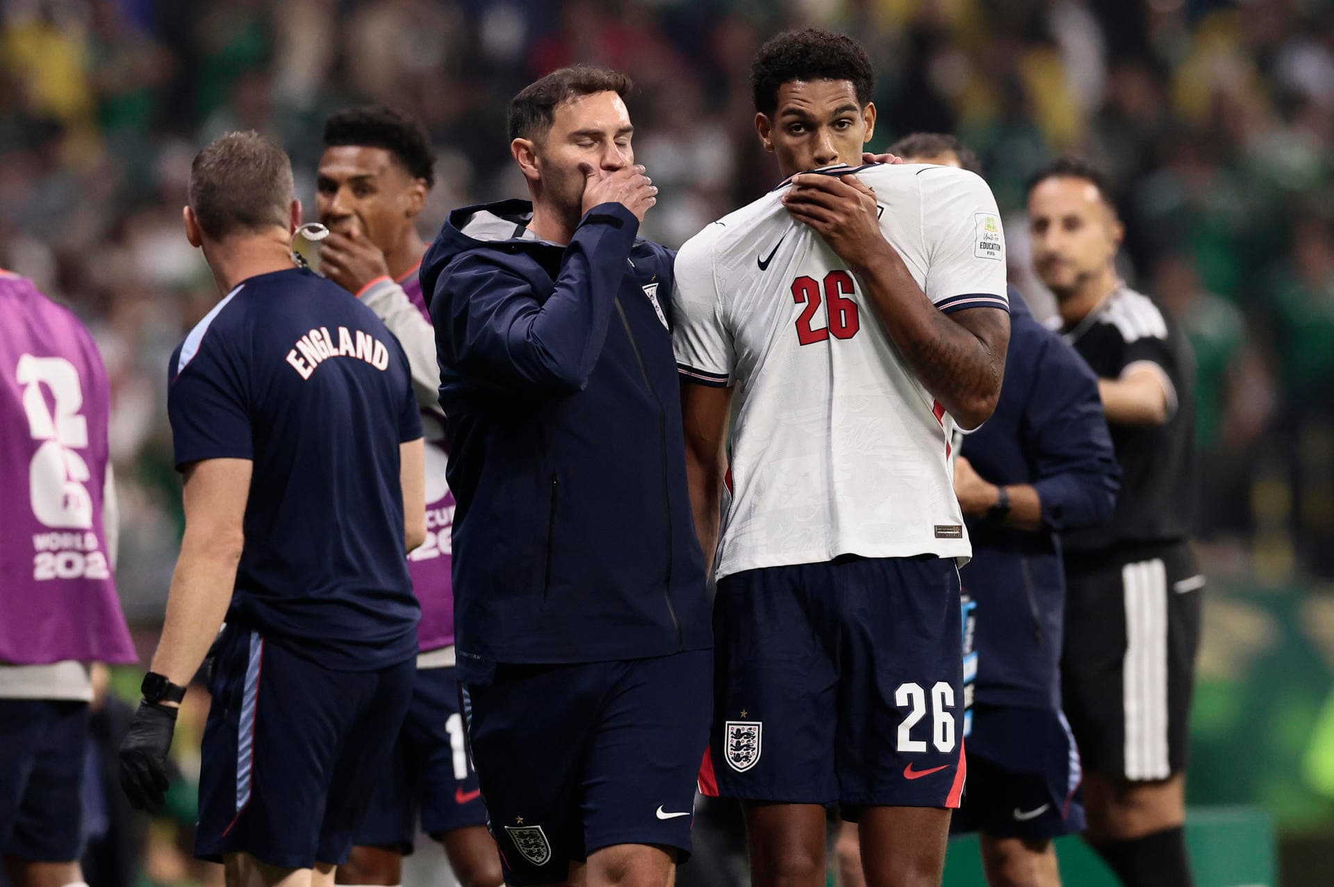 Jarell Quansah sancionado: Inglaterra pierde a su defensa clave en cuartos