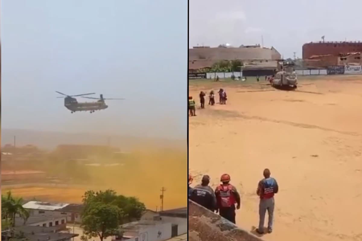 EE UU envía helicóptero con ayuda humanitaria a Tucacas tras sismos