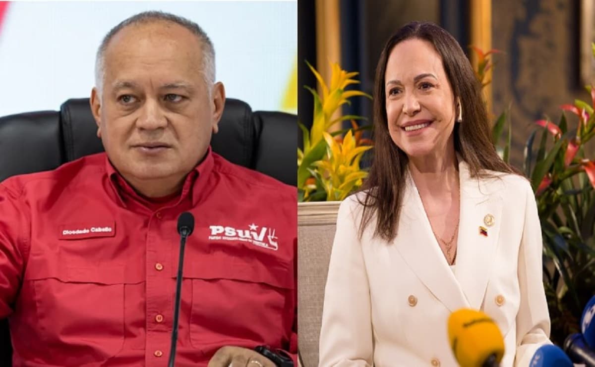 Cabello niega que el gobierno impida el retorno de María Corina Machado y la reta a volver