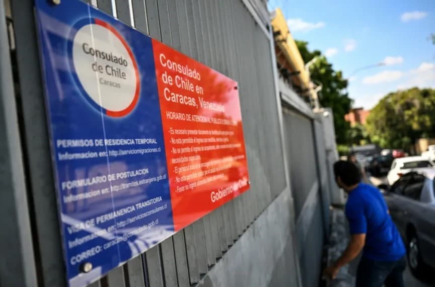 Chile anuncia posible reapertura de su consulado en Venezuela en agosto