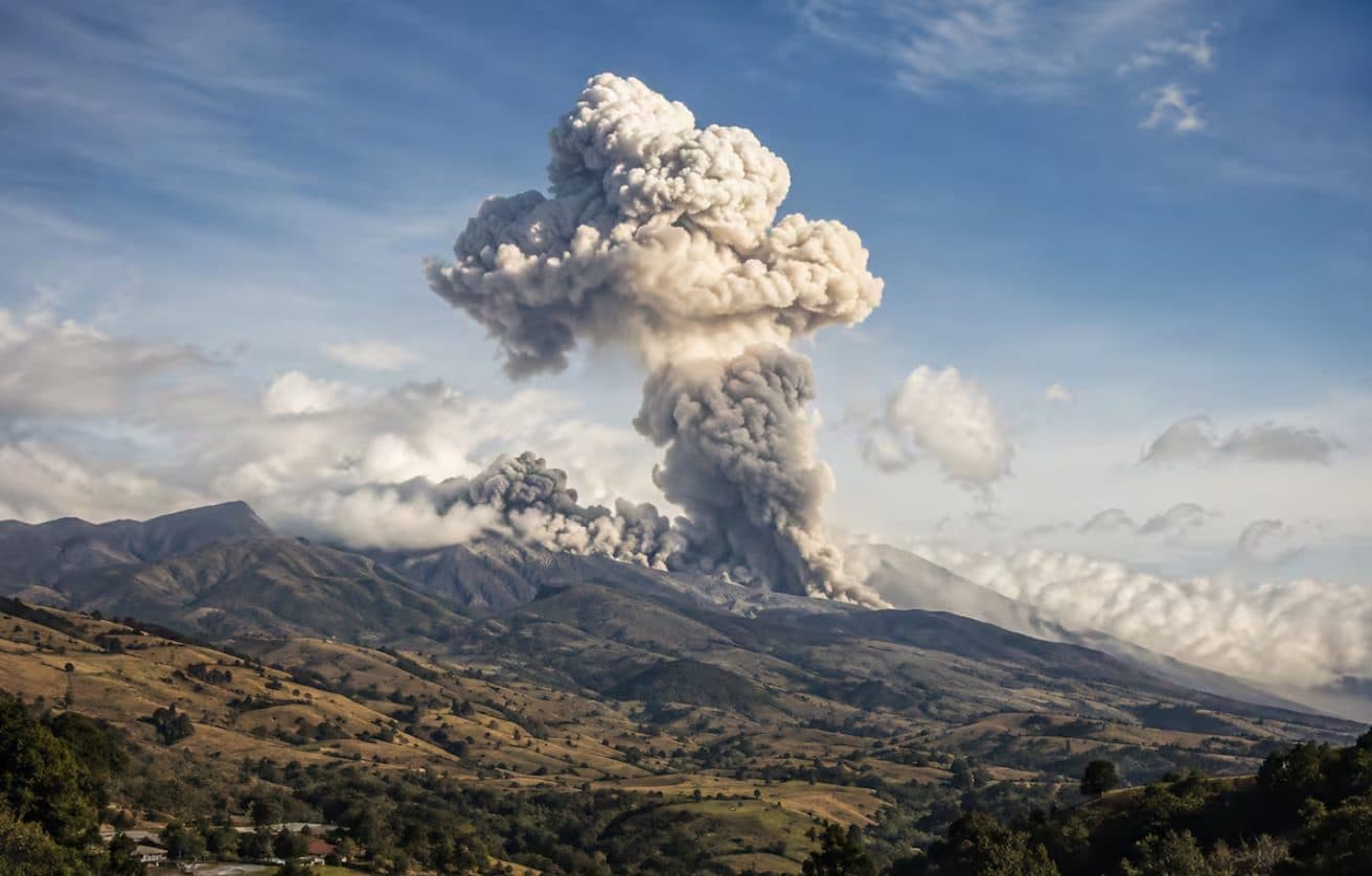 Actividad del volcán Puracé provoca cierre del aeropuerto de Popayán