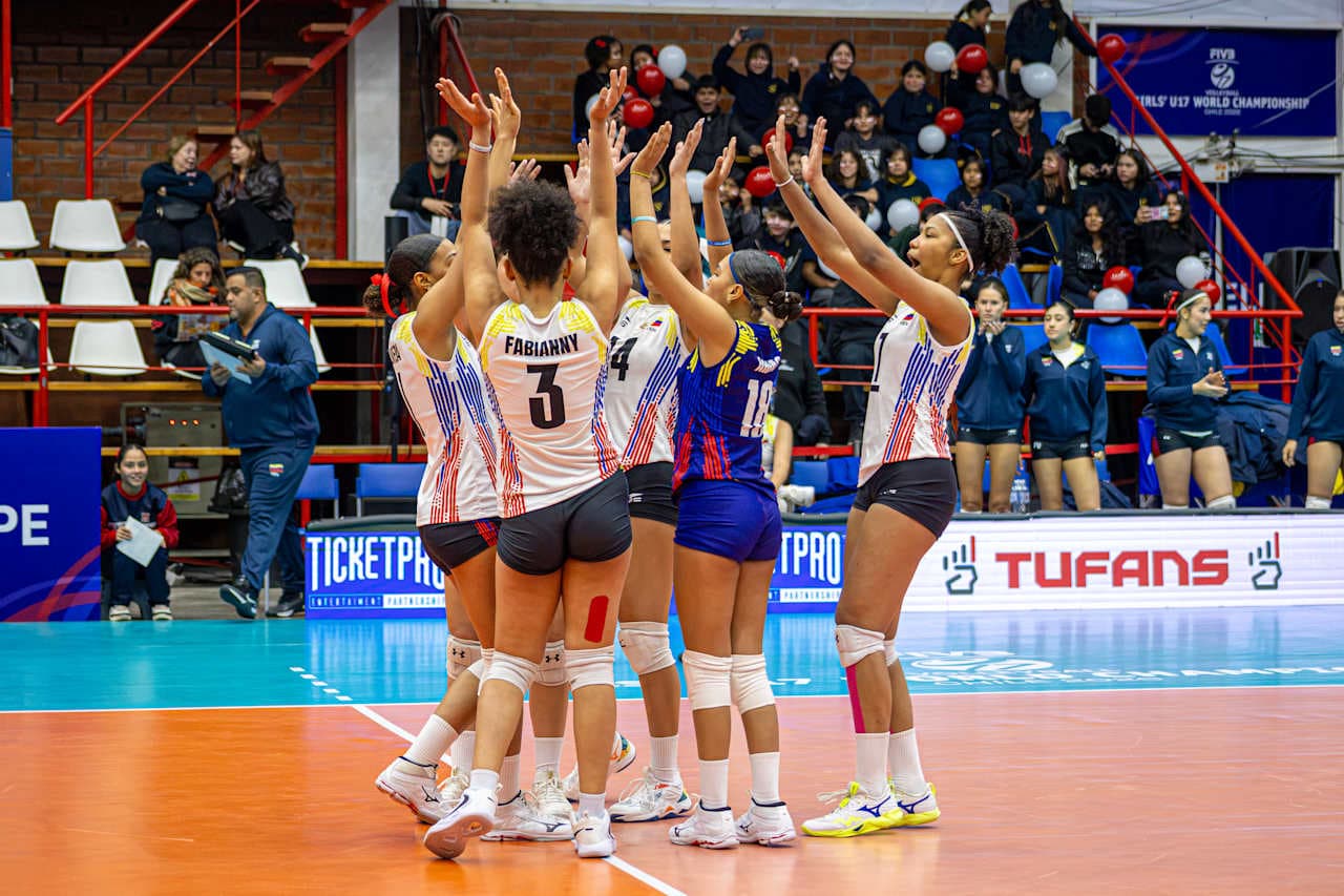 Venezuela triunfa ante Túnez en el Mundial Femenino Sub-17 de Voleibol