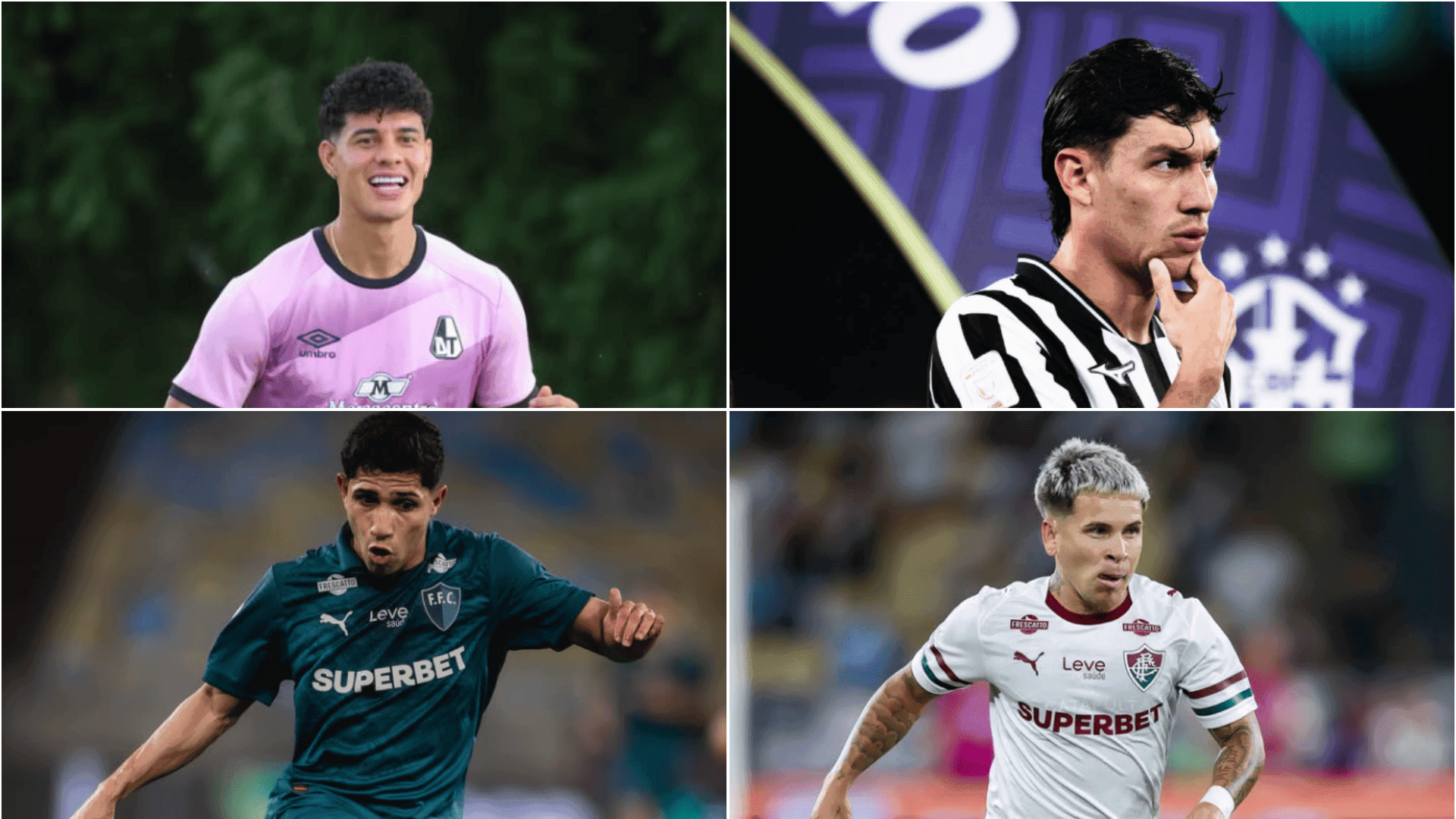 Cuatro futbolistas venezolanos brillarán en octavos de Libertadores y Sudamericana