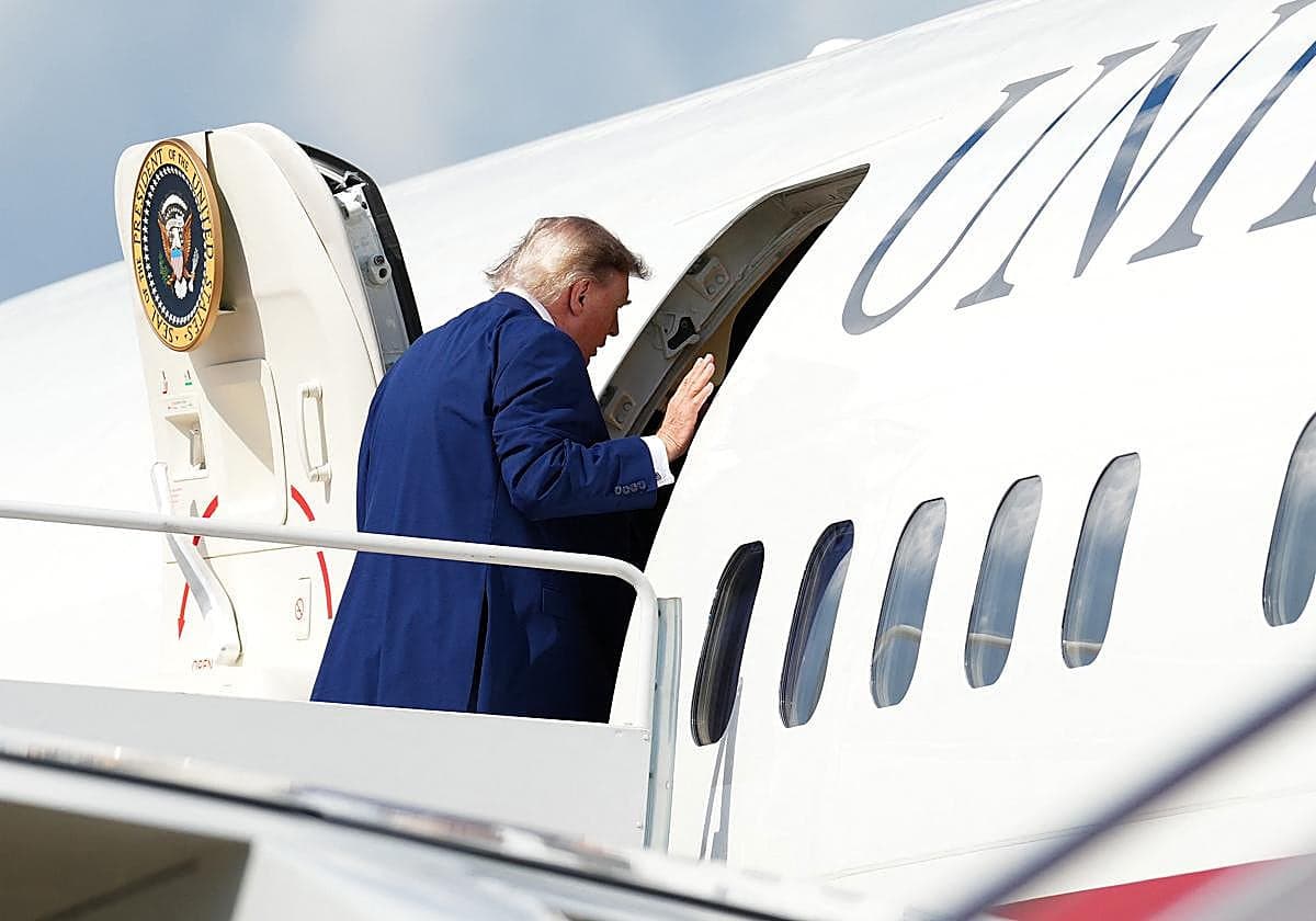 Trump y el misterio de su paradero: la operación secreta revelada