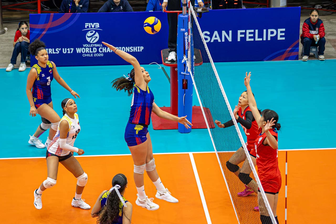 Venezuela se despide del Mundial Femenino Sub-17 de Voleibol tras caer ante China Taipei