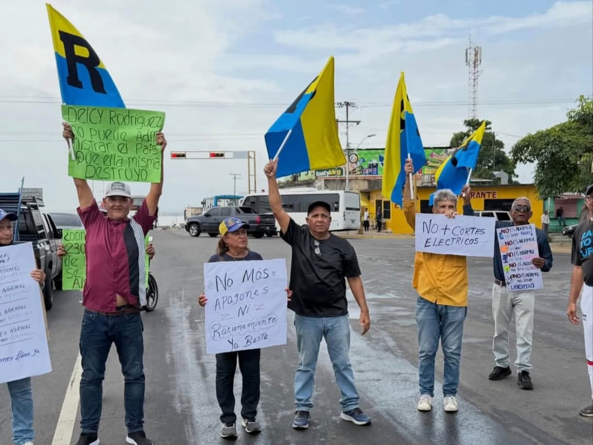 Protestas en Venezuela: Ciudadanos exigen soluciones a cortes eléctricos