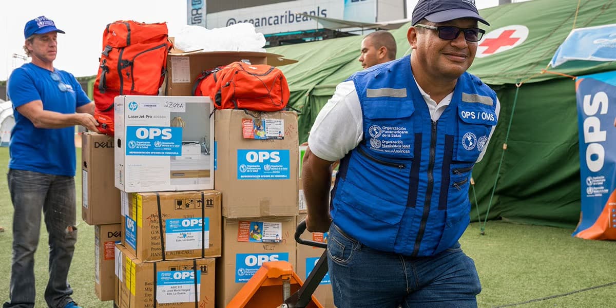 La OPS entregó 27 toneladas de ayuda médica en Caracas, Miranda y La Guaira tras los terremotos