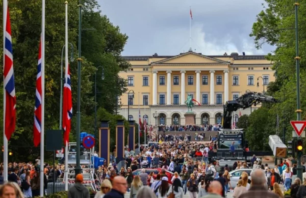 Oslo se prepara para el histórico funeral del rey Harald V de Noruega