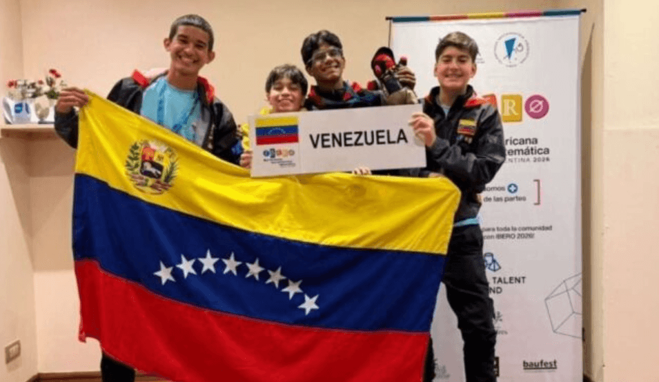 Venezolanos brillan en la Olimpiada Iberoamericana de Matemática 2023