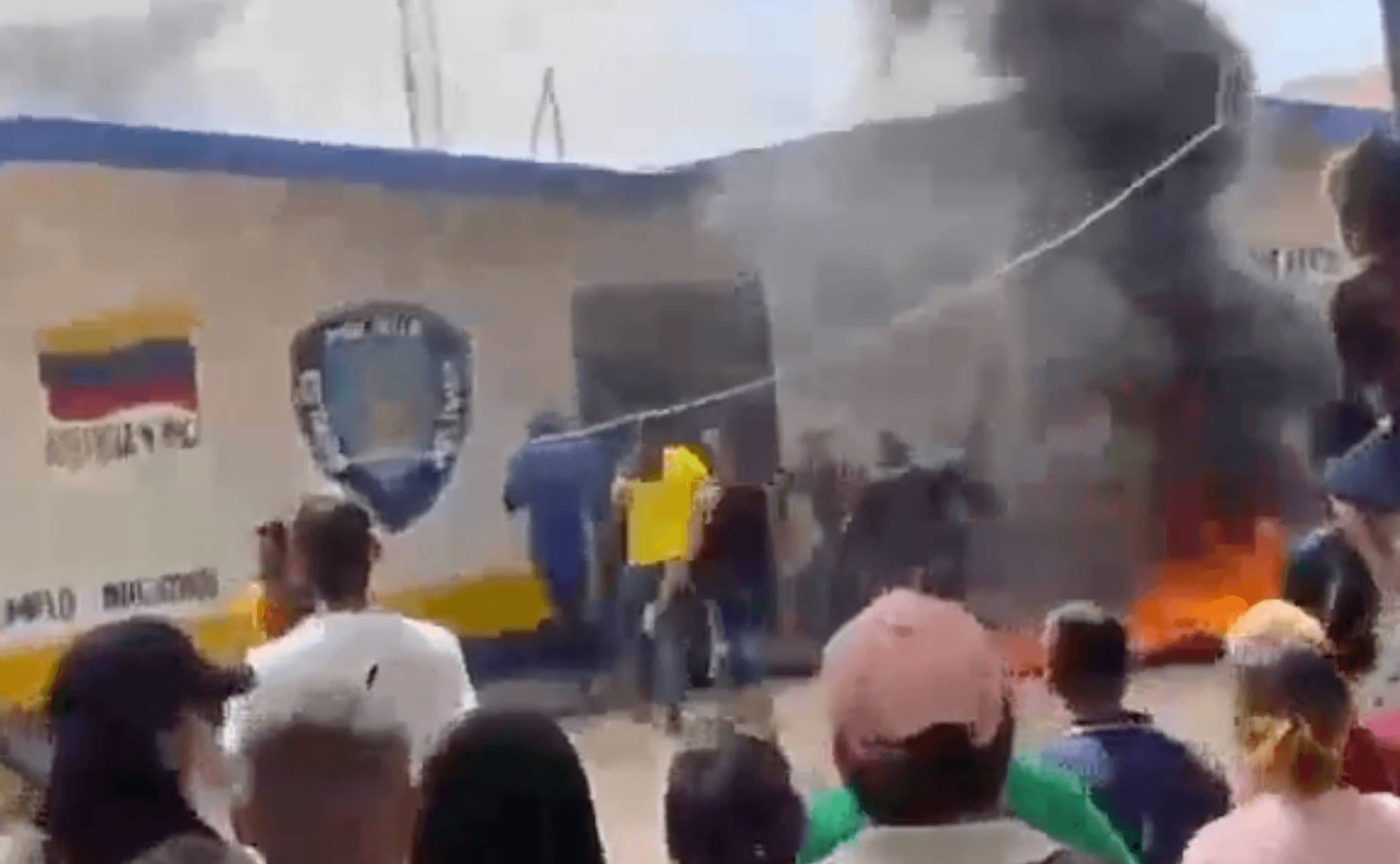 Protestas estallan en Bolívar tras asesinato de niño de 3 años