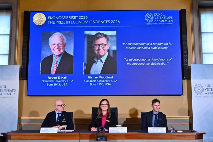 Estadounidenses Robert Hall y Michael Woodford ganaron el Nobel de Economía por sus estudios sobre la estabilización macroeconómica