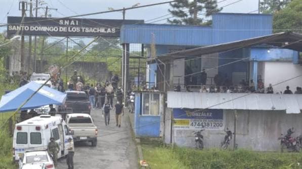 Escapan seis presos de una cárcel de Ecuador tras hacer un hueco en la pared de una celda