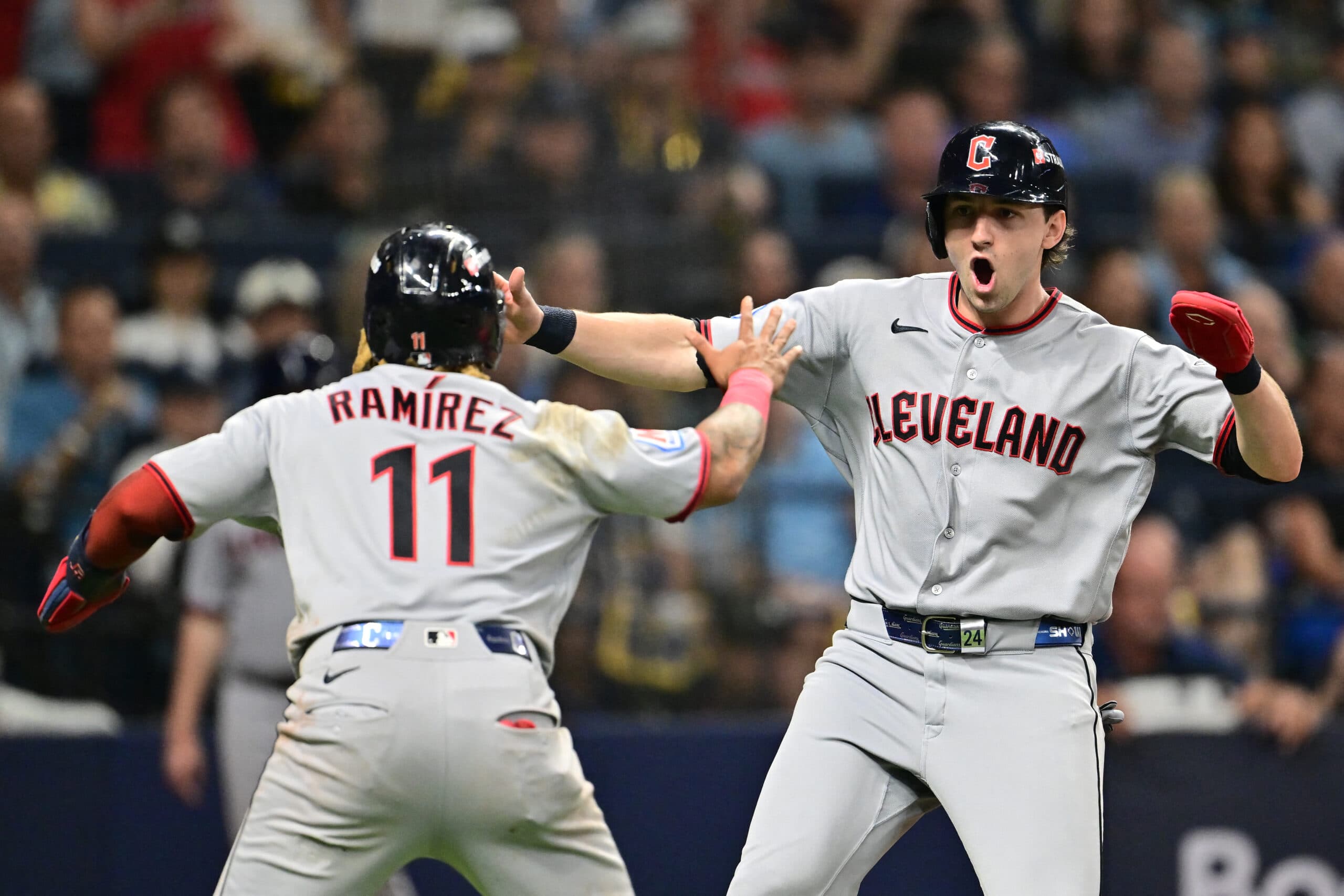 Cleveland sigue imparable y sorprendió a los Rays de Tampa Bay