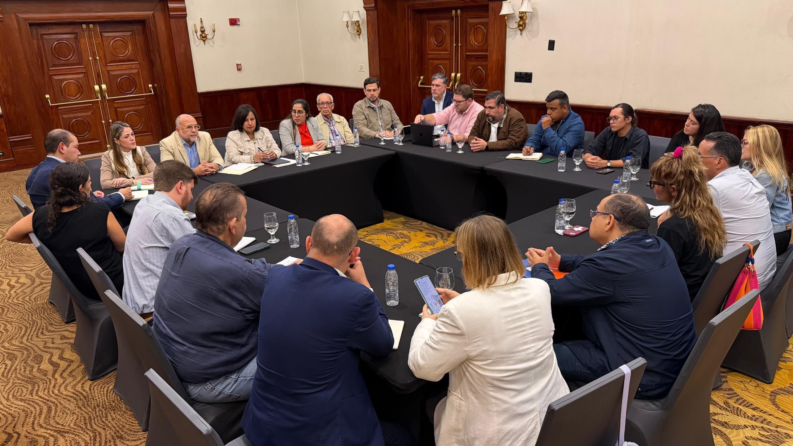 Delegación opositora evaluó con ONG derechos civiles en el marco de diálogo con chavismo