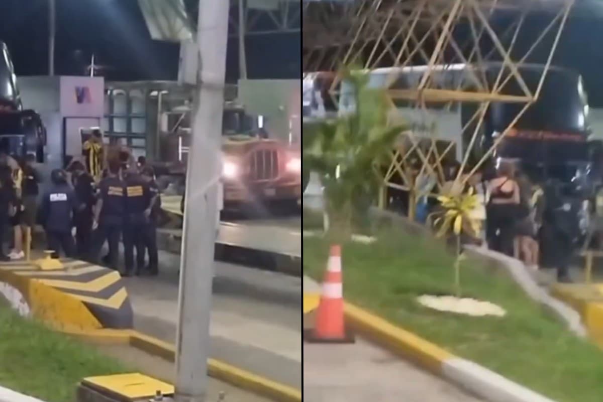 Reportan varios heridos durante ataque a autobús de aficionados del Deportivo Táchira en Cojedes