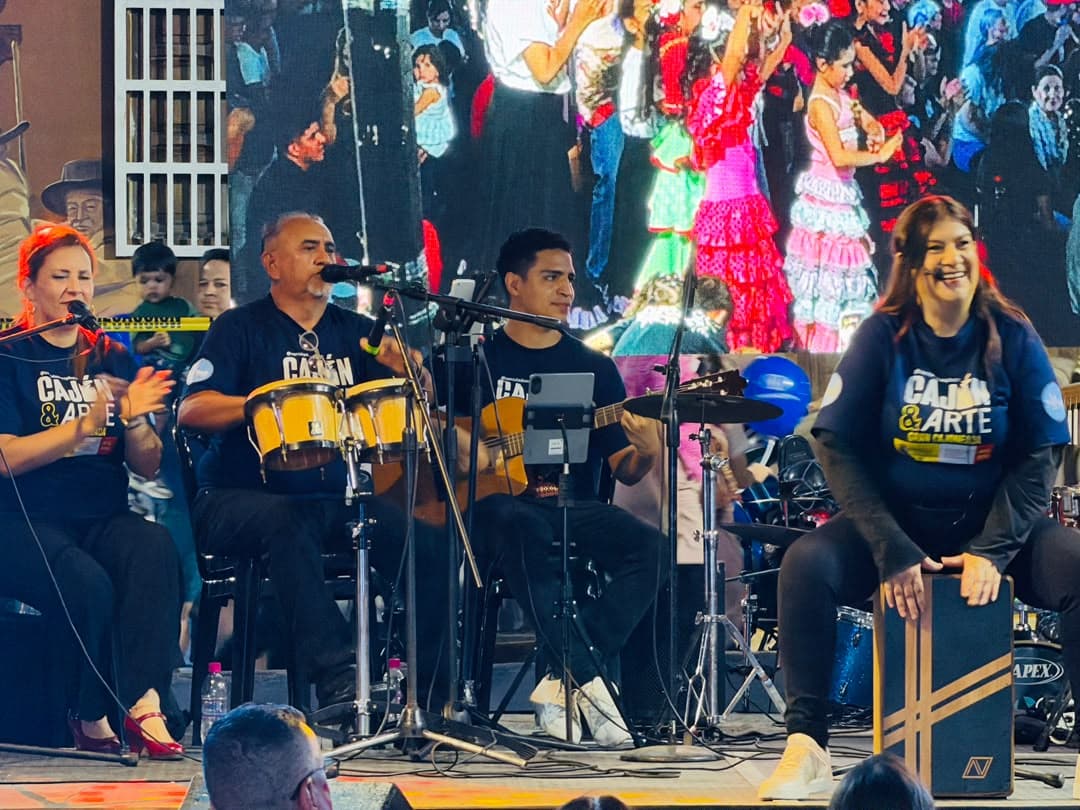 La cajonada flamenca en Santa Rosa: el diálogo cultural entre España y Lara que fortalece el arte regional