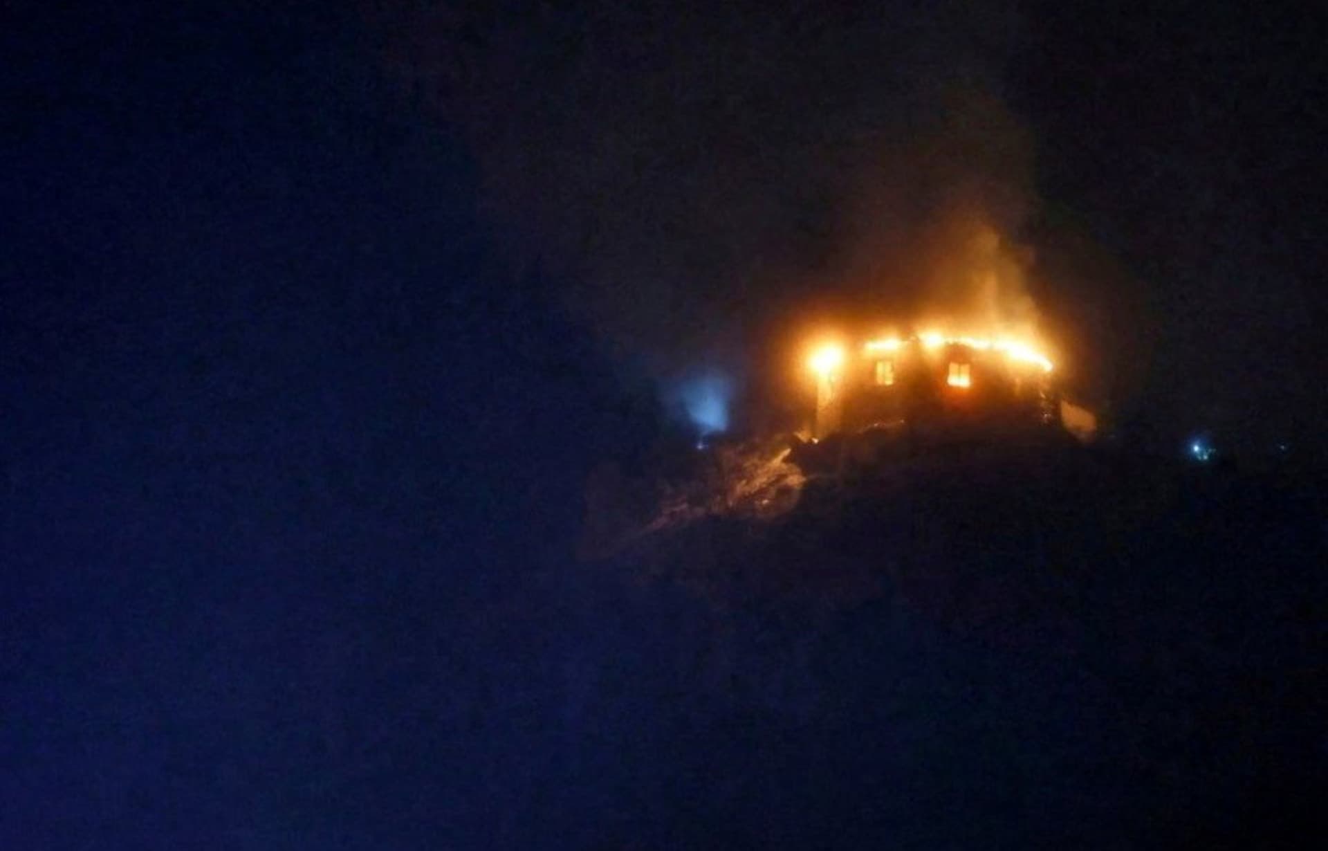 Incendio estalló en la antigua residencia de montaña de Hitler, un sospechoso detenido