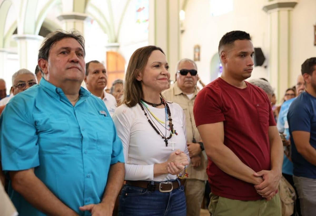 Dirigentes políticos reaccionan al regreso de María Corina Machado a Venezuela