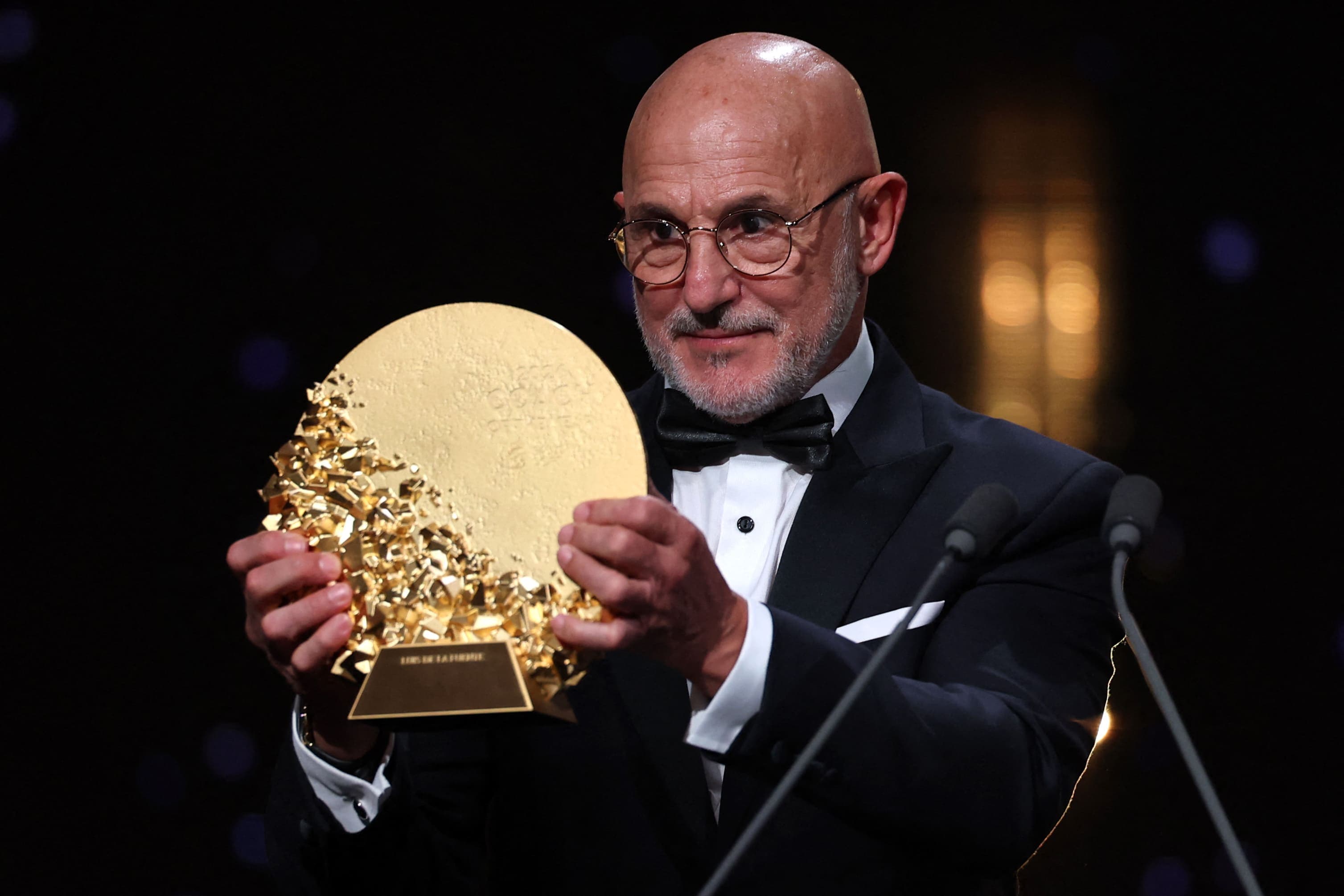 Luis de la Fuente gana el premio al Mejor Entrenador del Balón de Oro