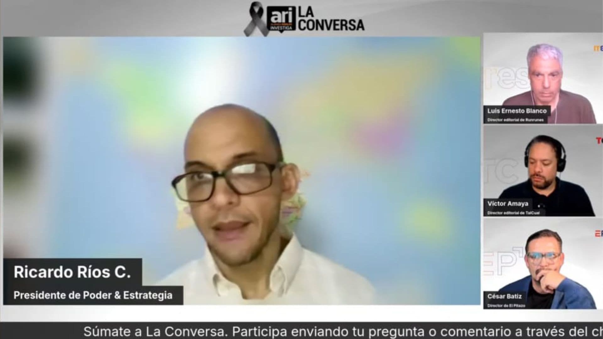 Ricardo Ríos: El Diálogo en Venezuela Despierta Expectativas y Escepticismo