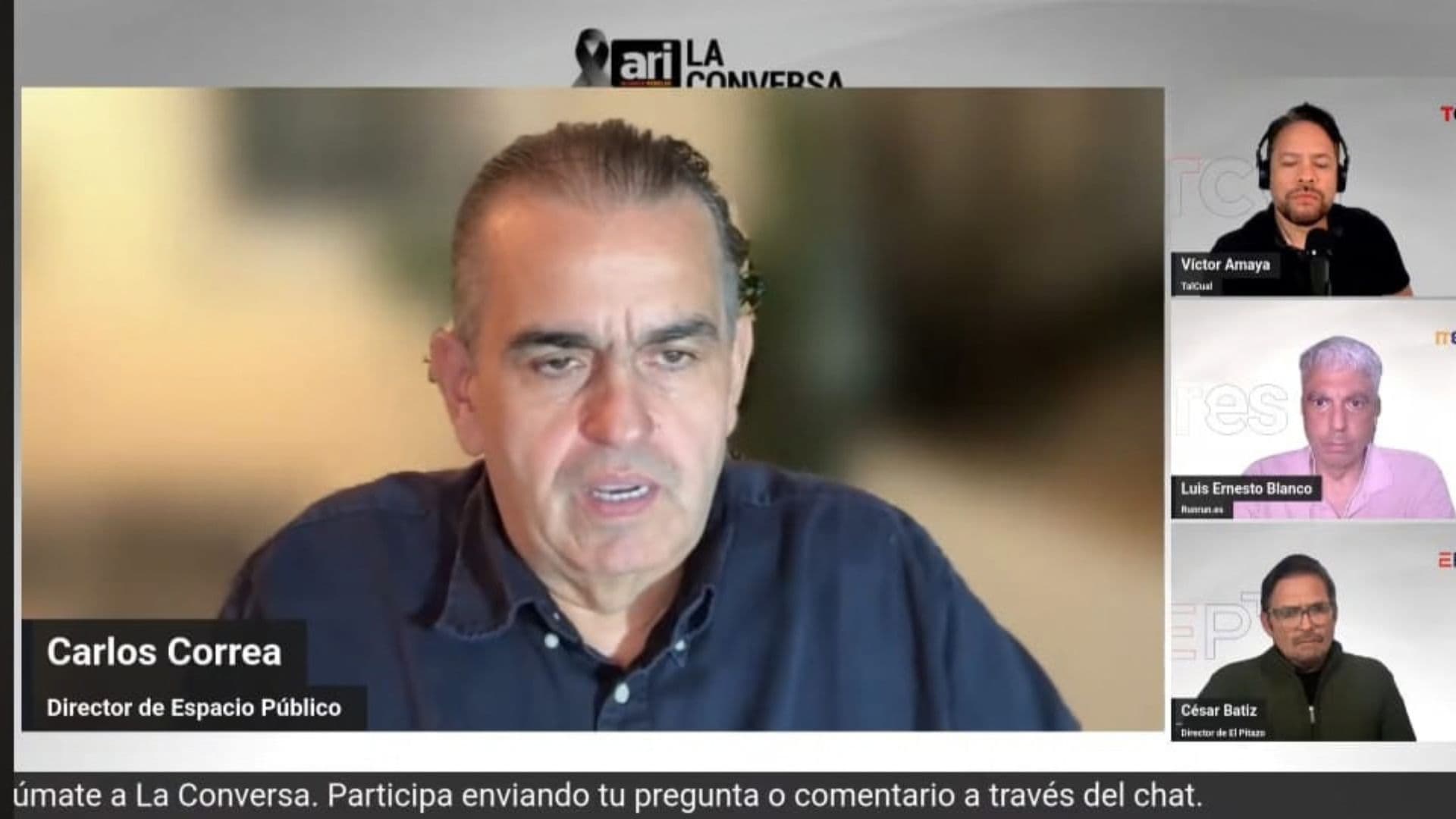 La Conversa | Carlos Correa: “Ley contra el Odio construyó una arquitectura asociada al miedo”