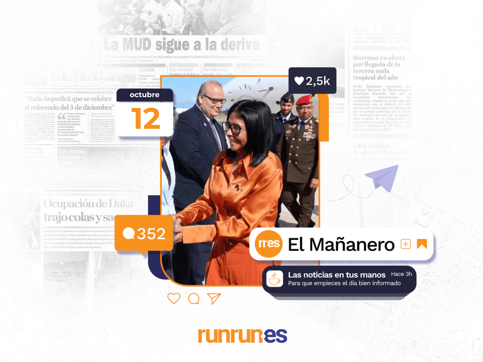 El Mañanero del 12 de octubre: entre perlas chavistas y la extradición de Pulido