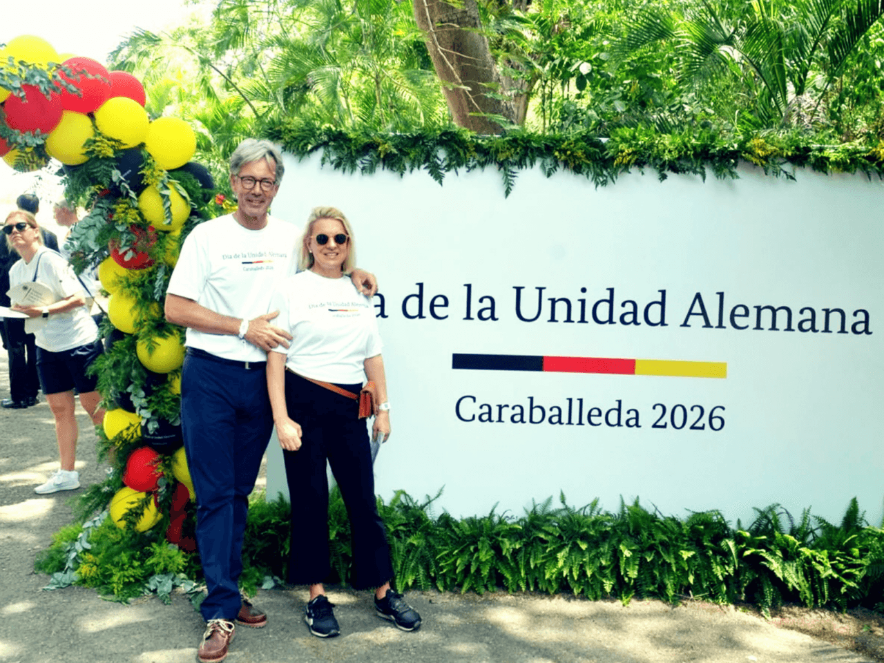 Embajada de Alemania transformó su fiesta nacional en un abrazo solidario para 115 familias damnificadas