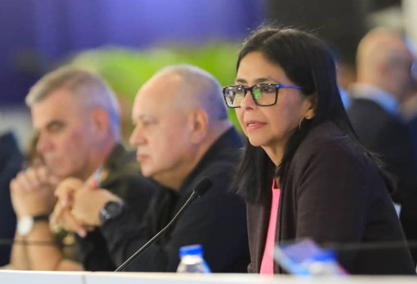 Delcy Rodríguez pronostica un aumento del 37% en ingresos de Venezuela