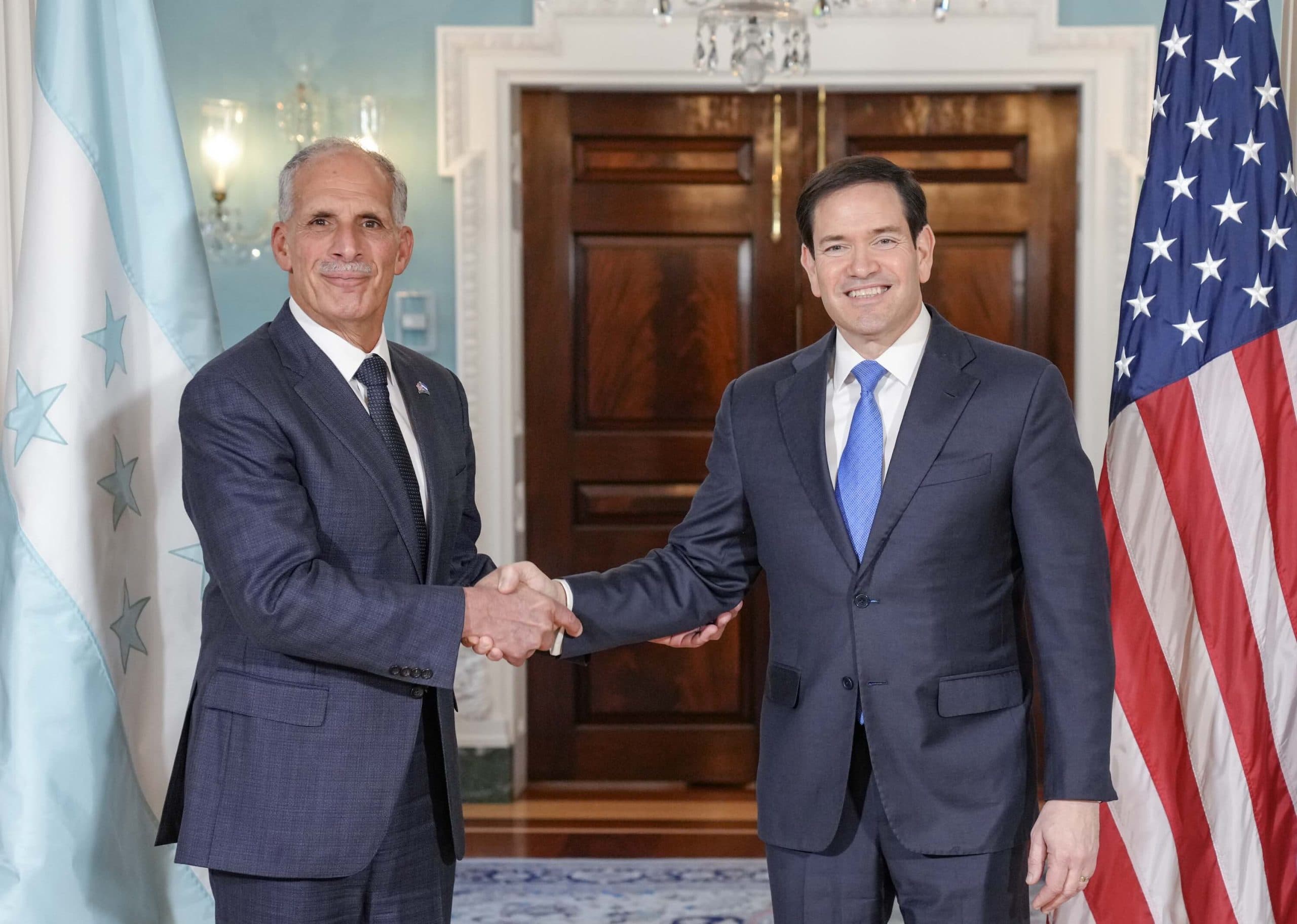 Marco Rubio recibió en Washington a Nasry "Tito" Asfura para reafirmar alianza entre EEUU y Honduras