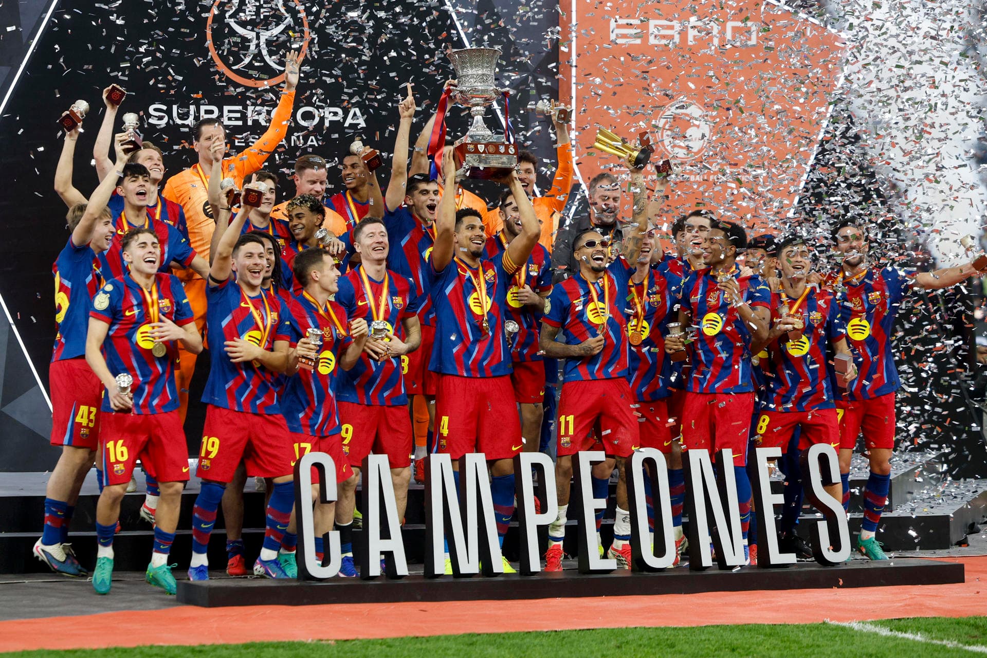 Barcelona logró vencer al Madrid para ampliar su ventaja en el palmarés de la Supercopa de España