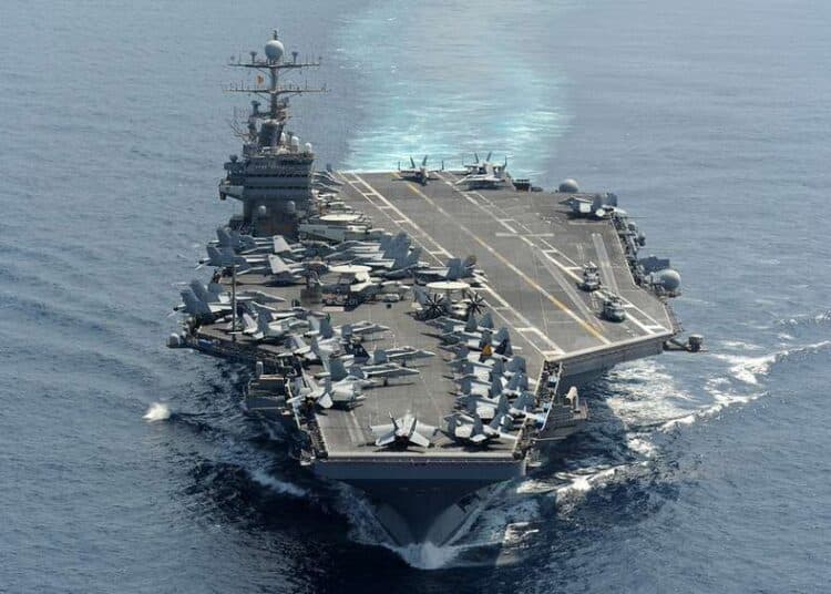 El USS Abraham Lincoln realiza despliegue estratégico en Medio Oriente